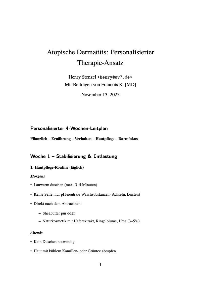 First page of Atopische Dermatitis
